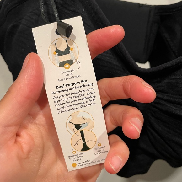 Kindred Bravely Sublime Hands Free Pumping and Nursing Bra- New with Tags (M) - Picture 4 of 5